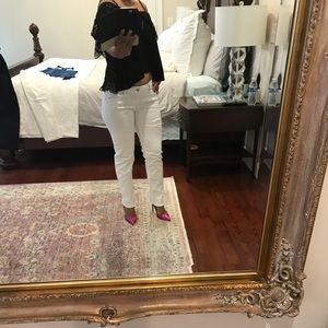 Banana Republic White jeans  size: 27 R ❤️